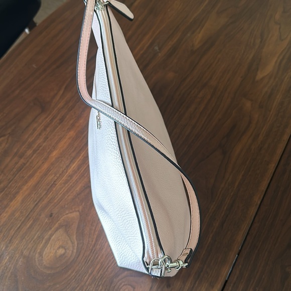 GUESS PINK Pebbled leather-look PURSE - Picture 4 of 9